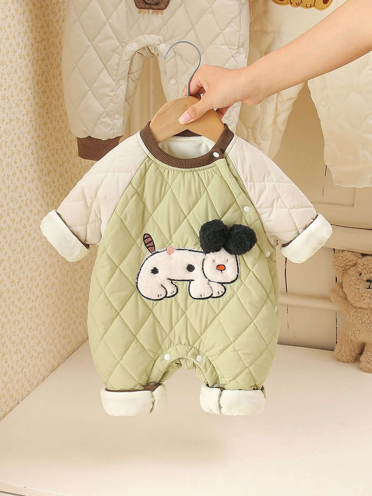 

Fce Lined Baby Outfit for Autumn Winter ex Prince Sle Clothes 00 Days Clothes Trendy Clothes for Baby Boys