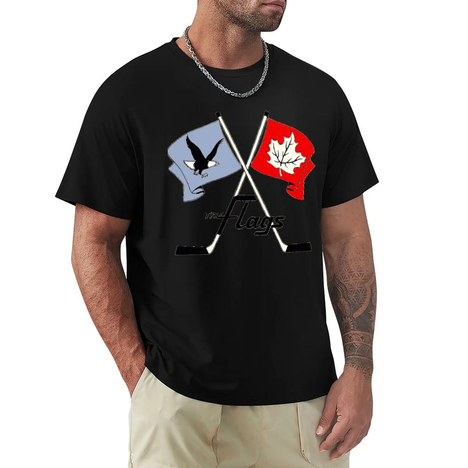 Port Huron Flags Classic T-Shirt man t shirt summer T-Shirt