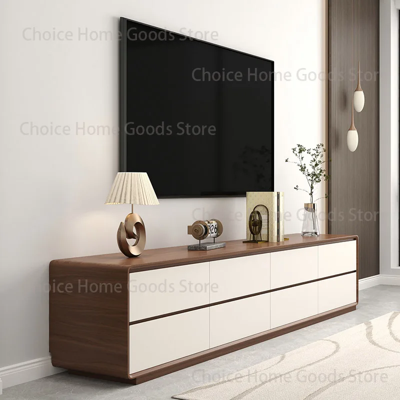 Secure Compact TV Stand Silent Easy Clean Media Console Decorative Large Capacity Fernsehschrank Living Room Cabinet Furniture