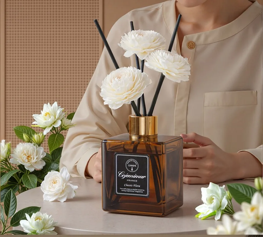 

Rattan Aromatherapy Essential Oil Ornaments for Home Indoor Use, Long-lasting Fragrance, and Bathroom Deodorization