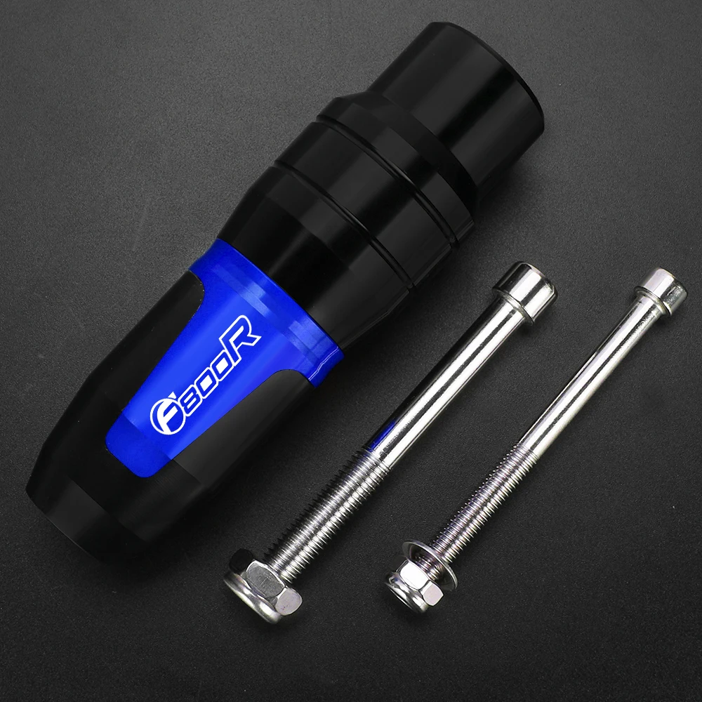 

F800R Motorcycle Accessories Exhaust Frame Sliders Crash Pads Falling Protector For BMW F800R F 800R CNC Falling Protection Pad