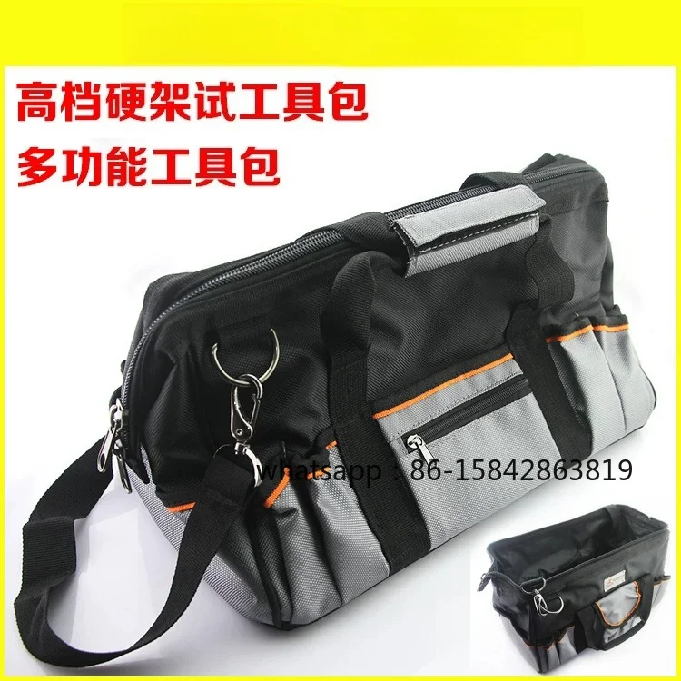 Canvas electrician repair kit, multi-functional after-sales tool bag, Oxford cloth double-layer canvas thickened, tool kit