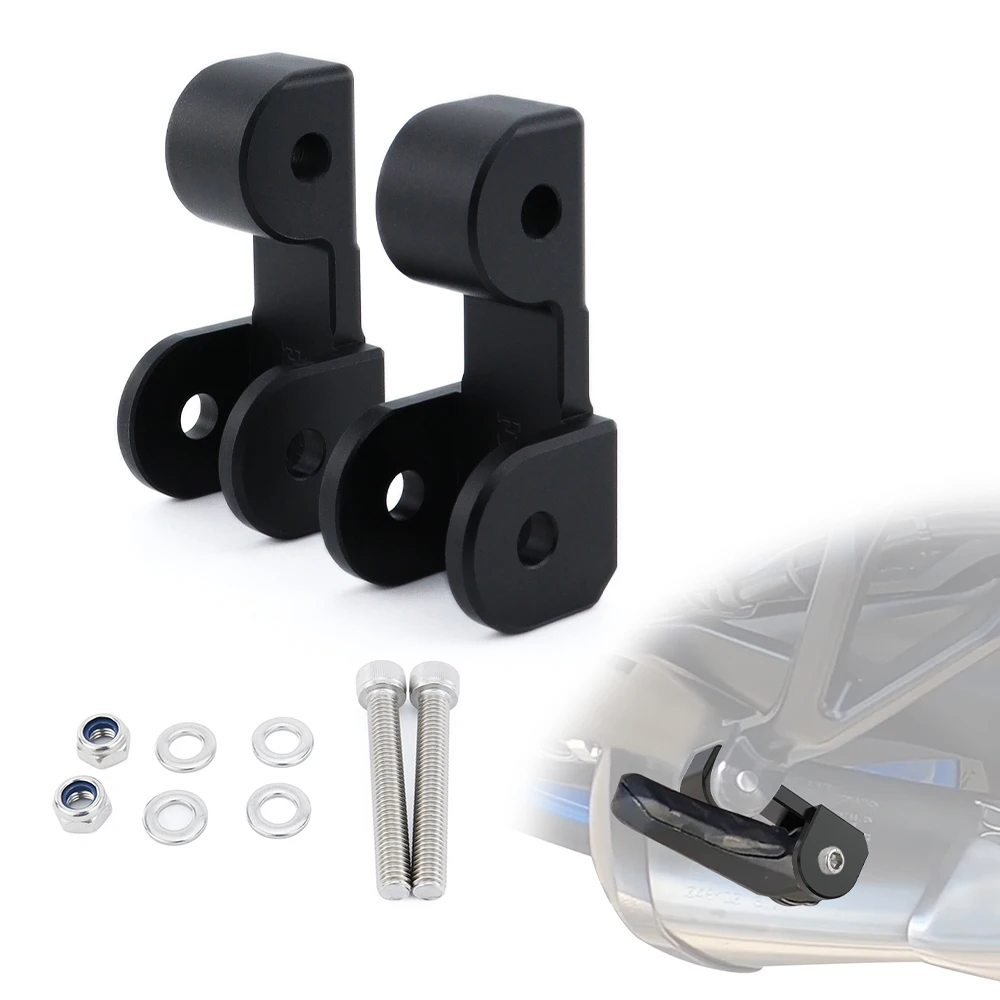 

For Suzuki GSX-S1000GT / GT+ 2022 2023 2024 2025 Motorcycle Passenger Foot Pegs Lowering Relocation Bracket kit Rear Footrests