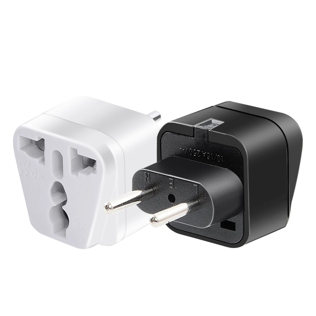 JORINDO European Standard plug Travel Adapter,EU 2 pin plug to a variety of national 3 holesocket travel conversion plugs