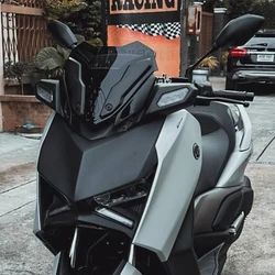 Screen For XMAX-300 XMAX 300 XMAX300 2023 Motorcycle Accessories Windshield Viser Visor Windscreen Wind Deflectors Black