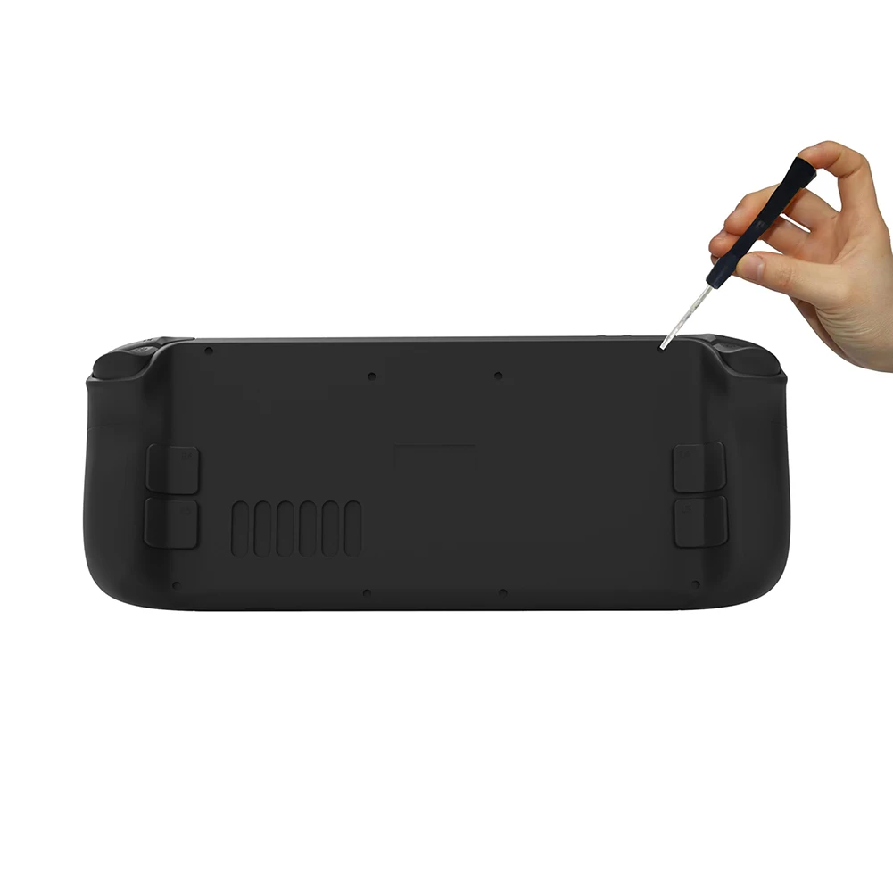 

Пластиковый корпус для консоли с винтами и отверткой, портативный охлаждающий защитный чехол с аксессуарами для Steam Deck