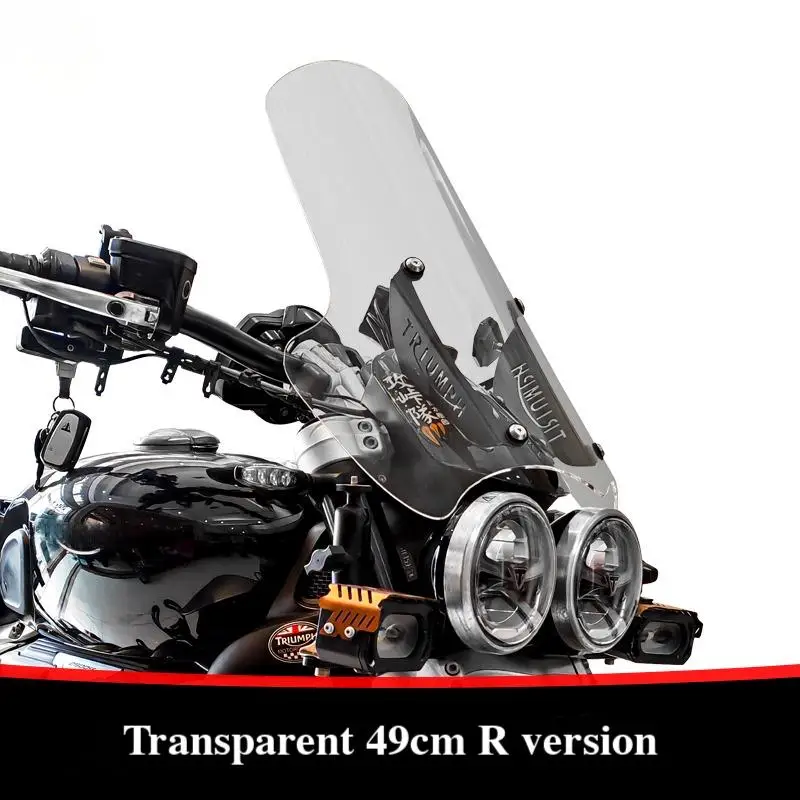 Voor Triumph Rocket 3 GT Rocket 3 voorruit R-versie gemodificeerde aangepaste voorruit GT-versie brede voorruitaccessoires