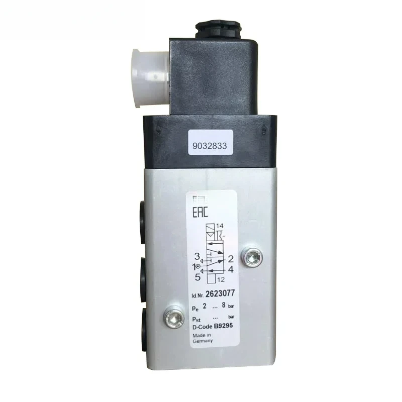 2623077 Pneumatic Solenoid 2-Position 5-Way Panel Mounted