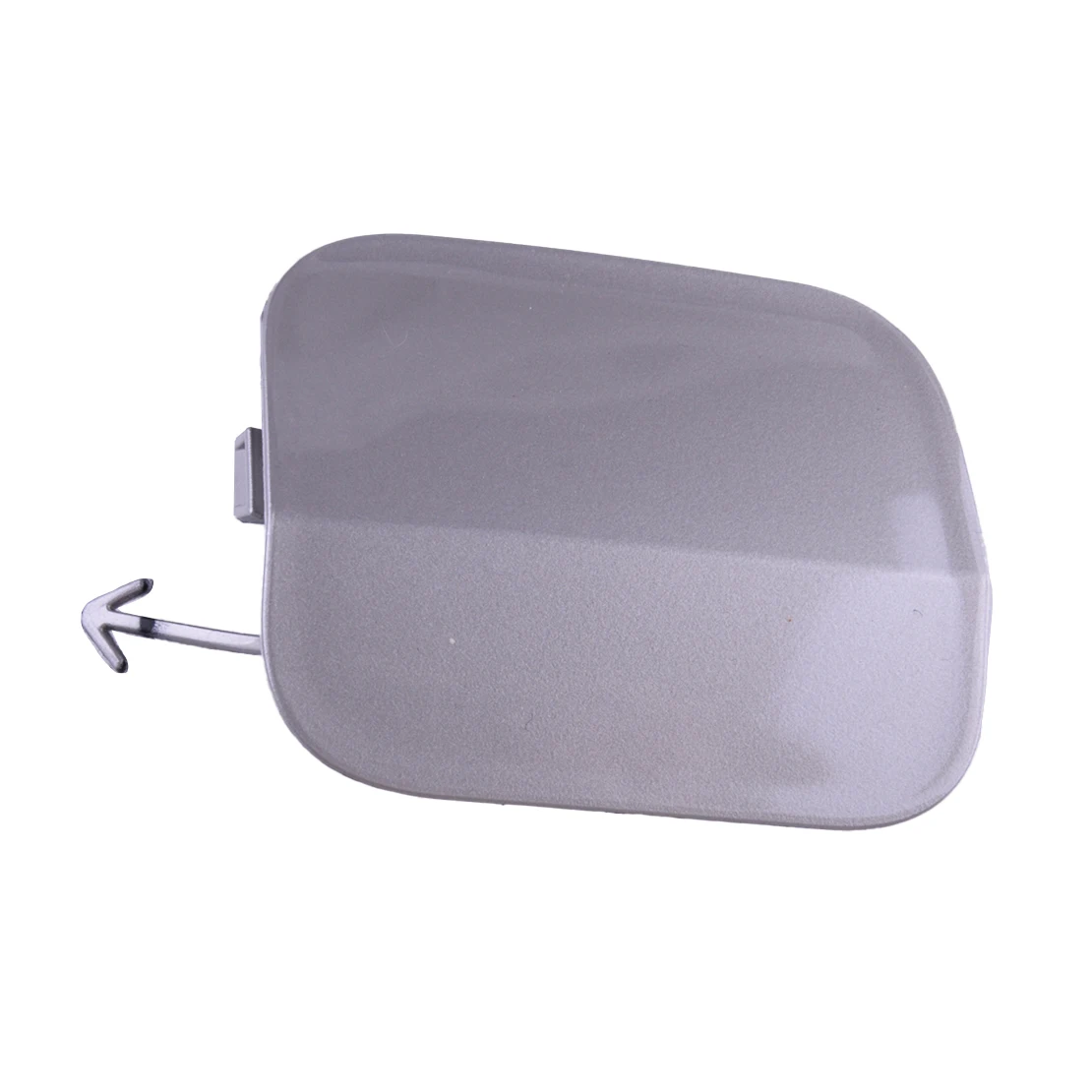 1 زوج الفضة المصد الأمامي سحب هوك ثقب يغطي قبعات البلاستيك صالح لتويوتا هايلاندر 2020 2021 2022 2023 #2