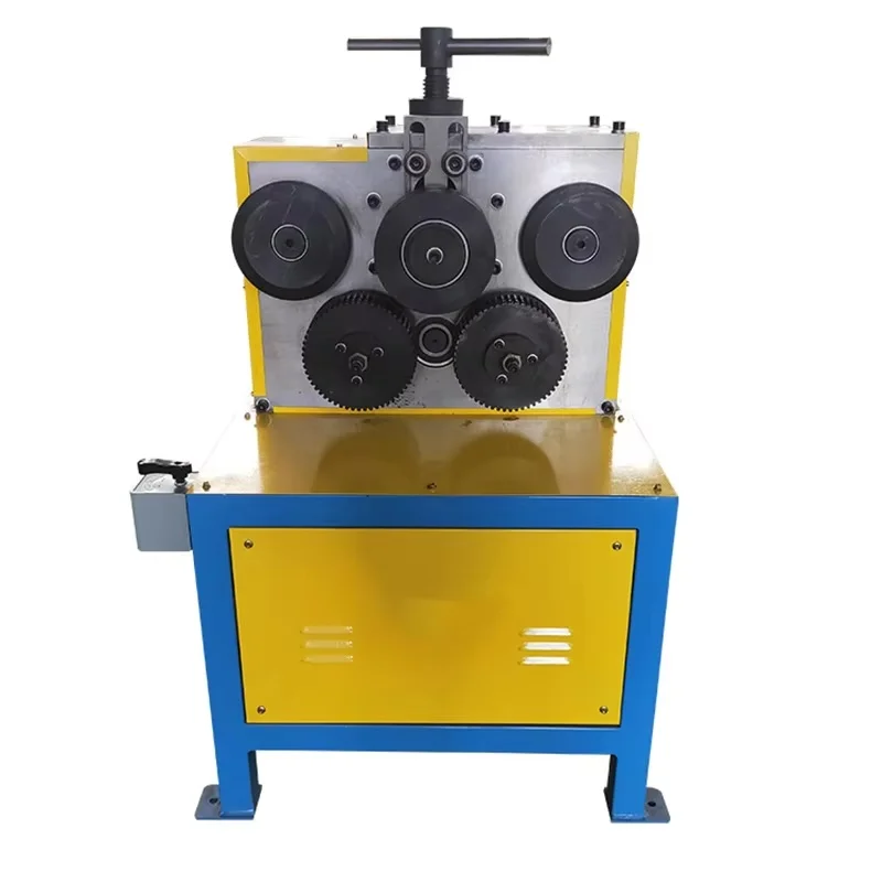 Electric Type JY50 Angle Steel Iron Sheet Roll Round Bender Machine