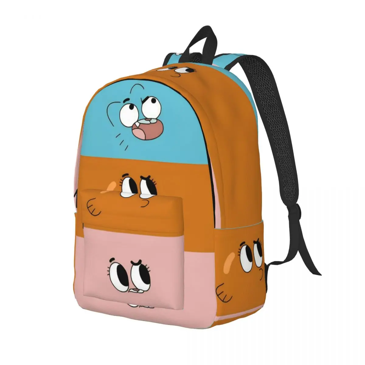 Anaise Gum Ball Darwins for Teens Student School Book Bags Amazing World Of Canvas Daypack Middle High College Durable