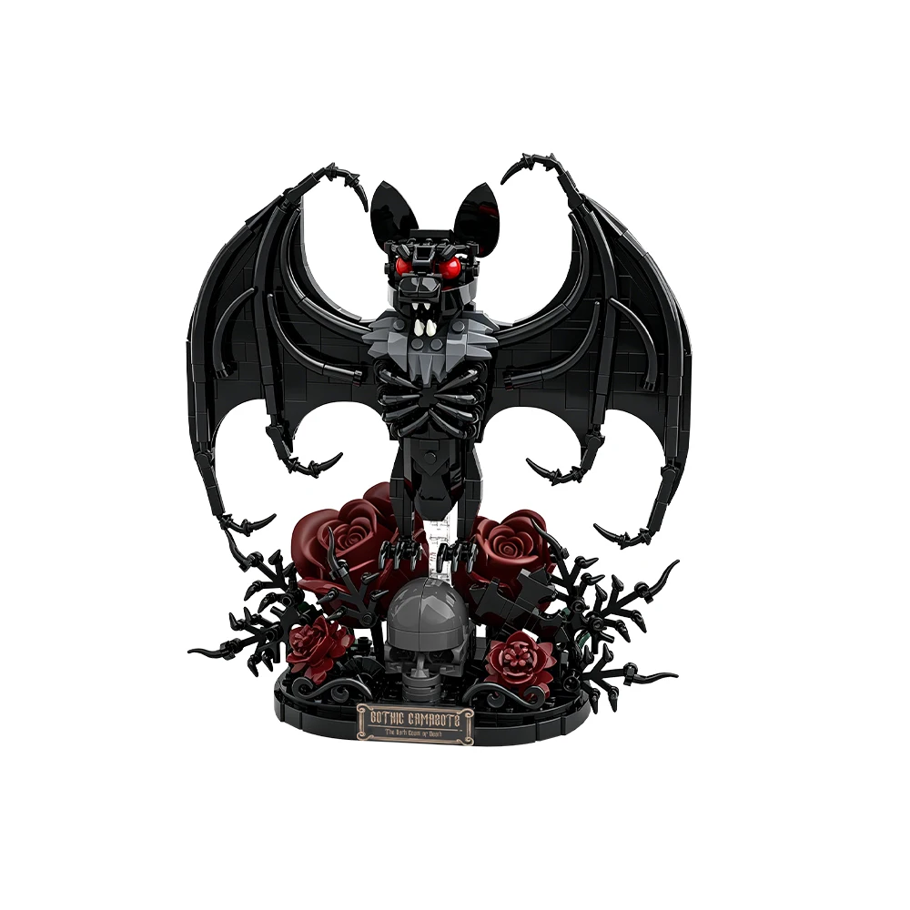 gobricks-moc-creativity-gothic-bateds-building-blocks-model-gothic-crow-codex-bricks-diy-assembled-toy-puzzle-gift
