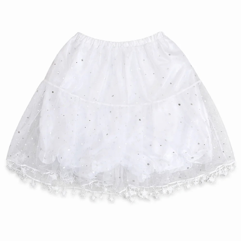 Gold Silver JK Safety Pants Star Pattern Lace Bottom Lace Skirt Shorts Star Gauze Pumpkin Shape Patterned Shorts
