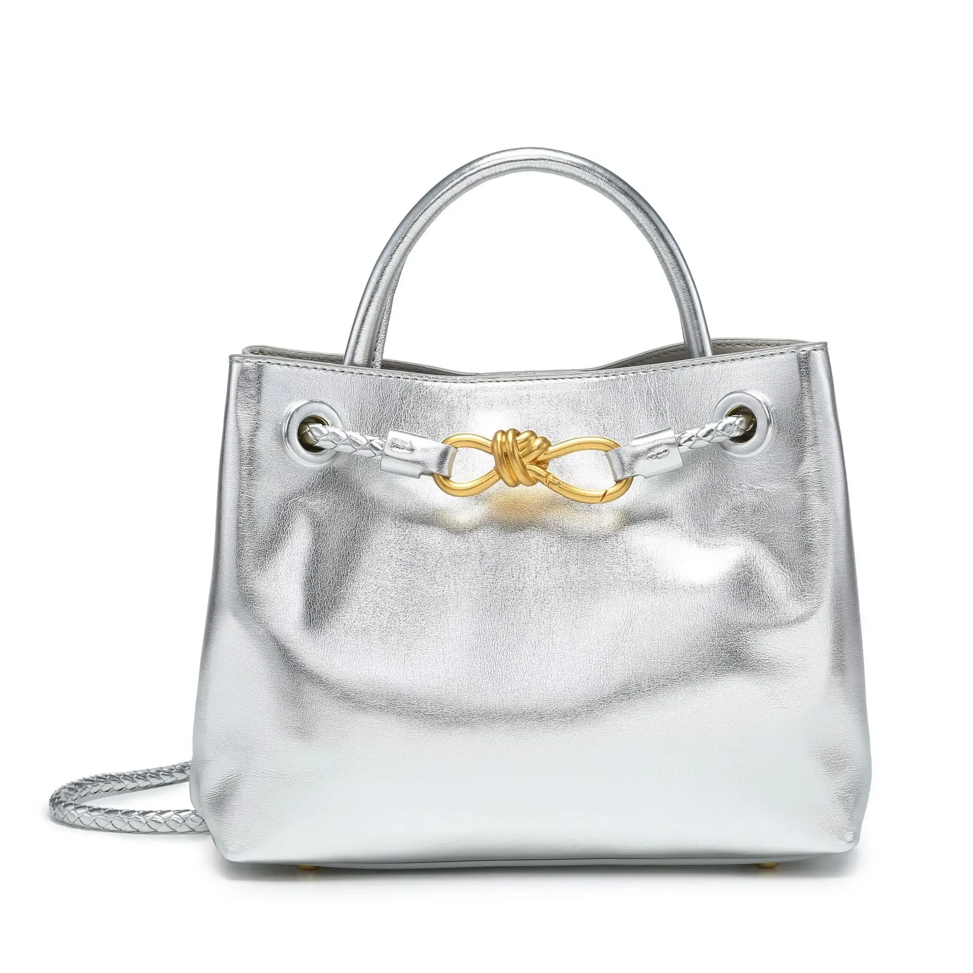 حقيبة يد كلاسيكية متعددة الاستخدامات ذات سعة كبيرة عصرية 2024 حقيبة نسائية منسوجة جديدة عصرية لوازم عبر الحدود #3