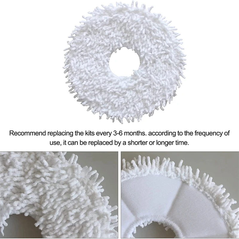 قطع غيار لـ Dreame W10 و W10pro ، فرشاة رئيسية ، فرشاة جانبية ، فلتر HEPA ، تركيب سهل ، ملحقات مكنسة كهربائية