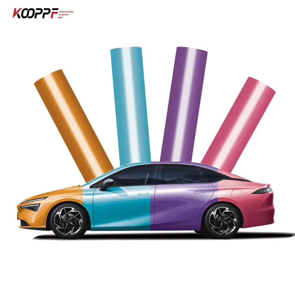 1.52*16M/1 Roll 8mil Thickness Color TPU PPF Paint Protection Film for Cars Self Healing Car Wrap with Color Change