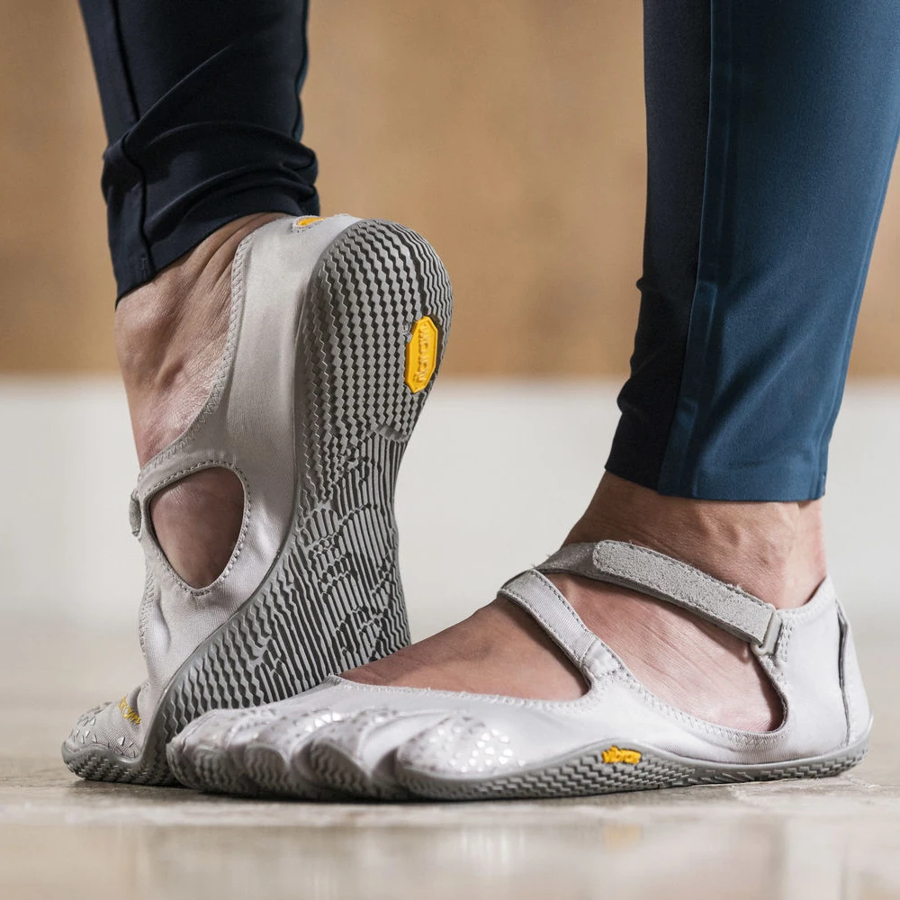 Vibram FiLifingers-Baskets V-Soul pour femmes, chaussures de sport en salle, résistantes à l\'usure, cinq doigts, pour entraînement, yoga, danse et