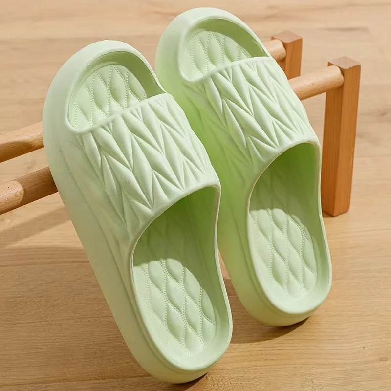 Voeten Gevoel Slippers Voor Vrouwen In De Zomer Binnenleven, Badkamer, Koele Slippers Voor Antislip Zachte Zolen, Dikke Zolen