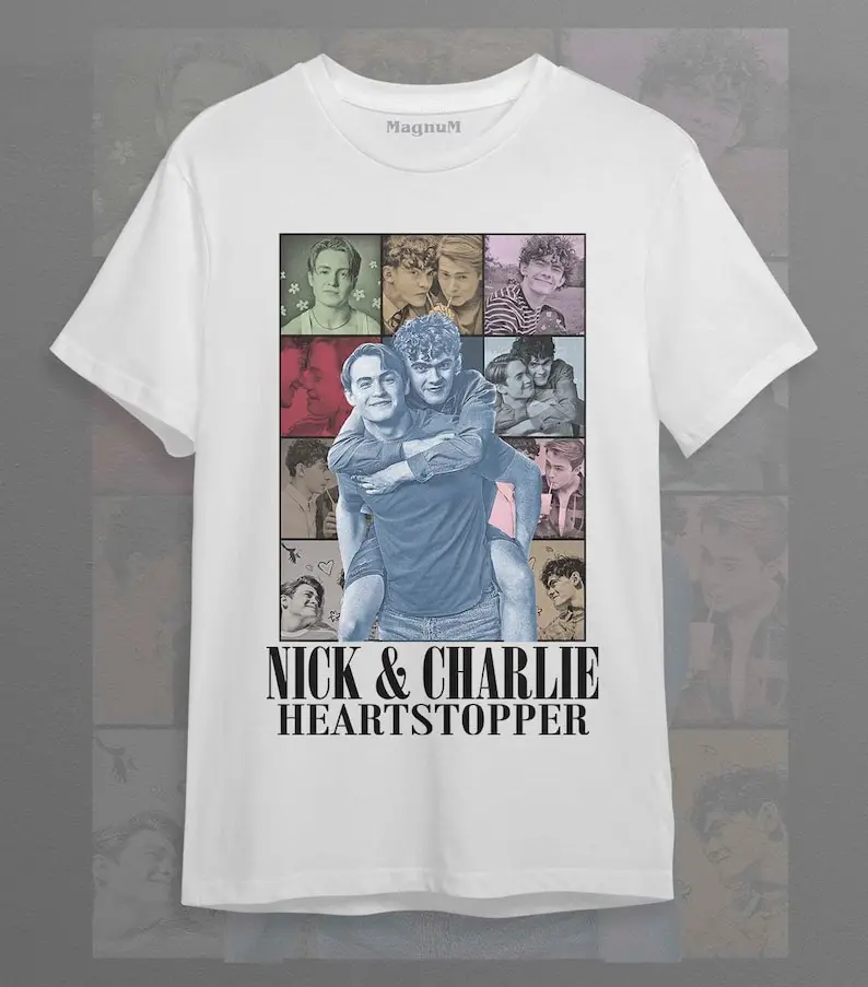 Charlie Heartstopper The Eras tour Unisex Softstyle T-Shirt