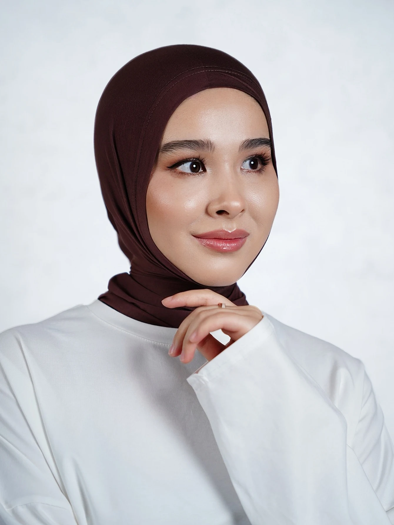 جديد رمضان المرأة المسلمة لحظة الحجاب الداخلي قبعة عمامة قبعة الصلبة Undercap تمتد بونيه خفيفة الوزن لينة وشاح باندانا