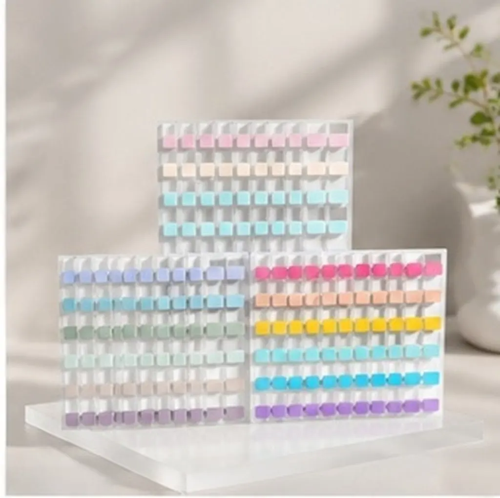 360 pcs Memo Office Halloween Christmas New Year Adhesive Labels Book Accessories Stickers Book Annotation Color