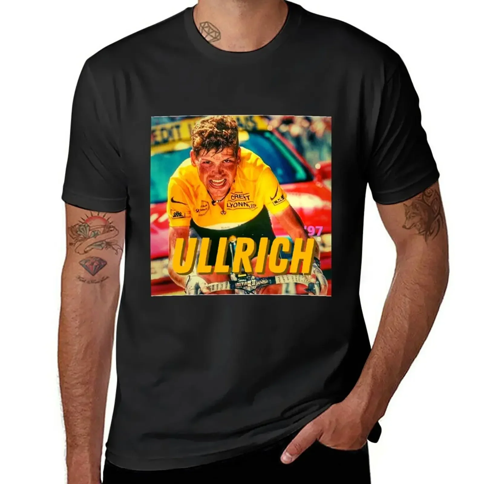 Ullrich '97 T-Shirt vintage anime clothes mens graphic t-shirts funny