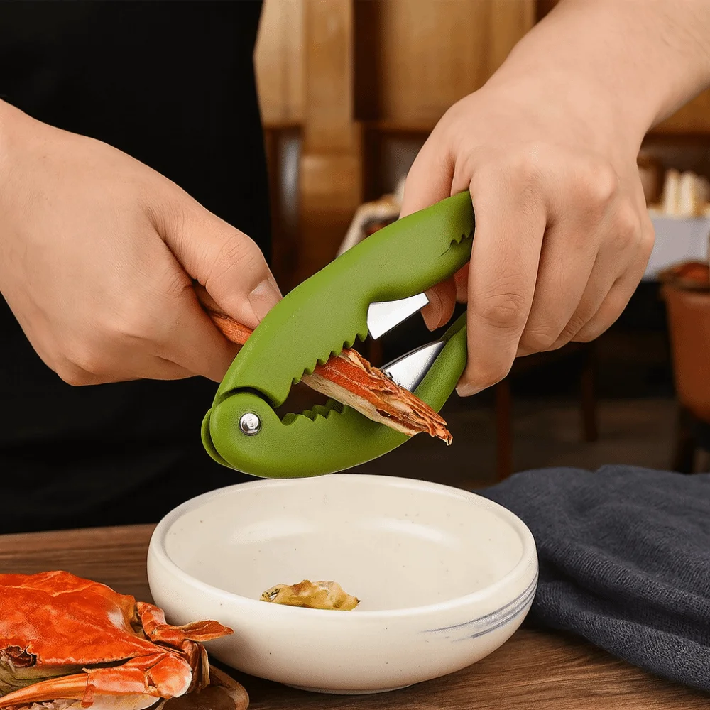 

9pcs/set Multifunctional Seafood Tools Set Efficient Household Lobster Cracker Plastic Crab Leg Cracker Crab Claws Sheller