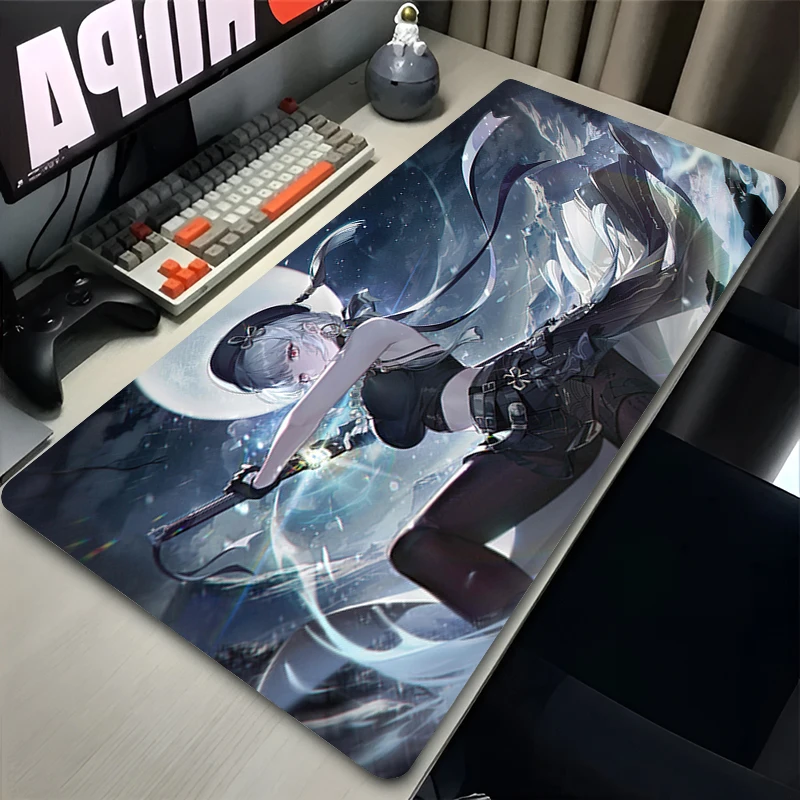 Wuthering Waves sanhua Mouse Pad Gaming Accessories Office Gamer Keyboard Desk Mat Non-Slip Laptop Large PC carpet Game Mousepad