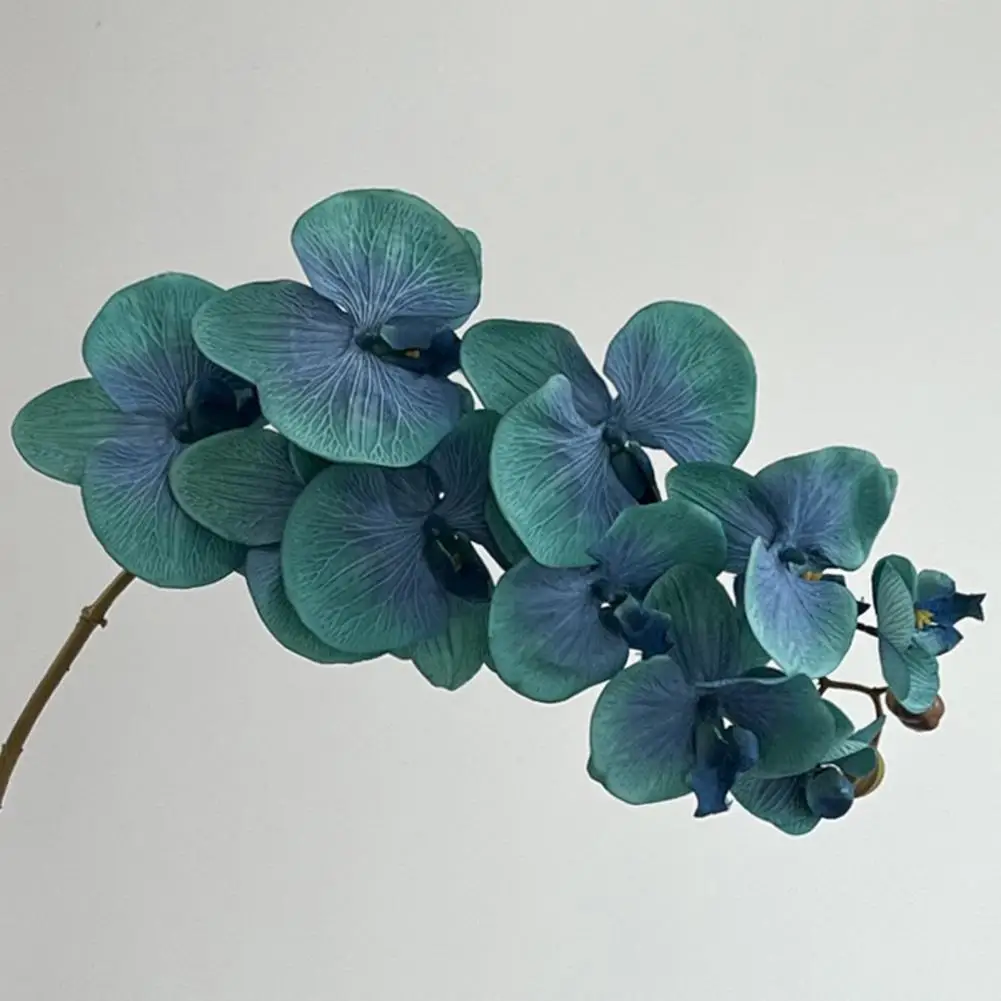 

Phalaenopsis Flower Decoration,Real Touch 3D Printing Artificial Orchids for Home Living Room Wedding Party Table Decor