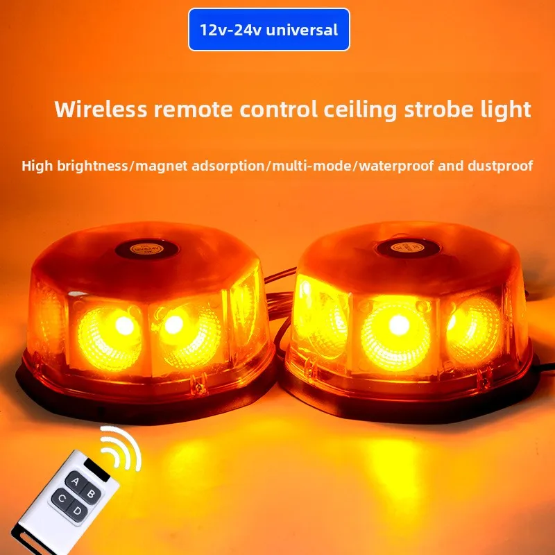 car-strong-magnetic-ceiling-flash-light-one-to-two-led-warning-light-open-road-rescue-project-yellow-large-truck-truck