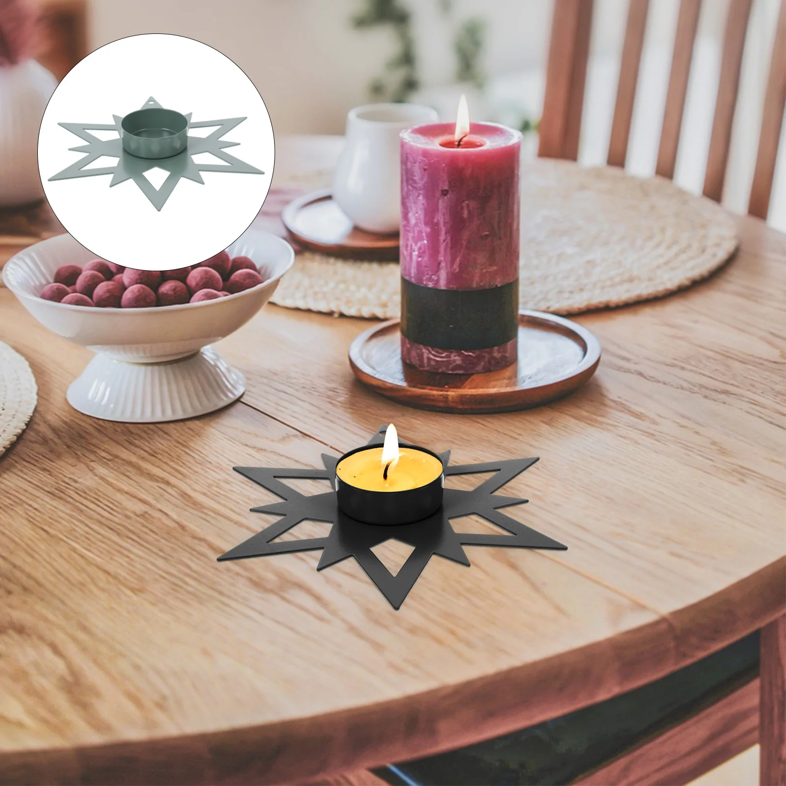 2 قطعة حامل مستدق معدني خمر نمط عمود الشمعدان للديكور المنزل منضدية ديكور استخدام حفل زفاف عشاء