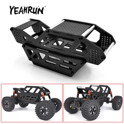 YEAHRUN Carbon Fiber & Aluminum Rock Buggy Frame Body Shell Roll Cage for Axial SCX24 Deadbolt Bronco C10 1/24 RC Crawler Car