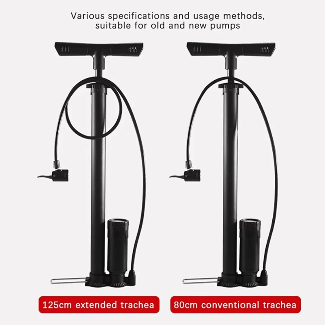Bicycle Air Pump Extension Tube Connector - Bike Hose Tire Inflator Nozzles Accessories for Cycling Equipment