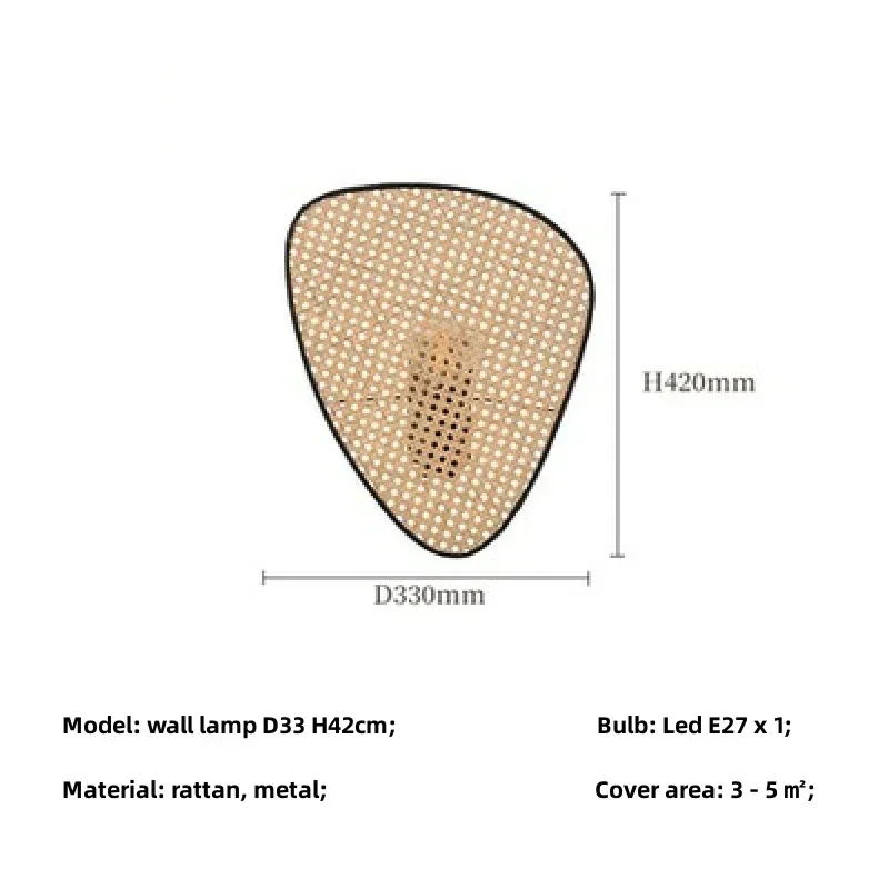 

Japanese Wabi Sabi E27 Pendant Lights Home Decor Chandelier Lamp Rattan Led Luminarias Hanging Lamp Fixtures Nordic Indoor Light