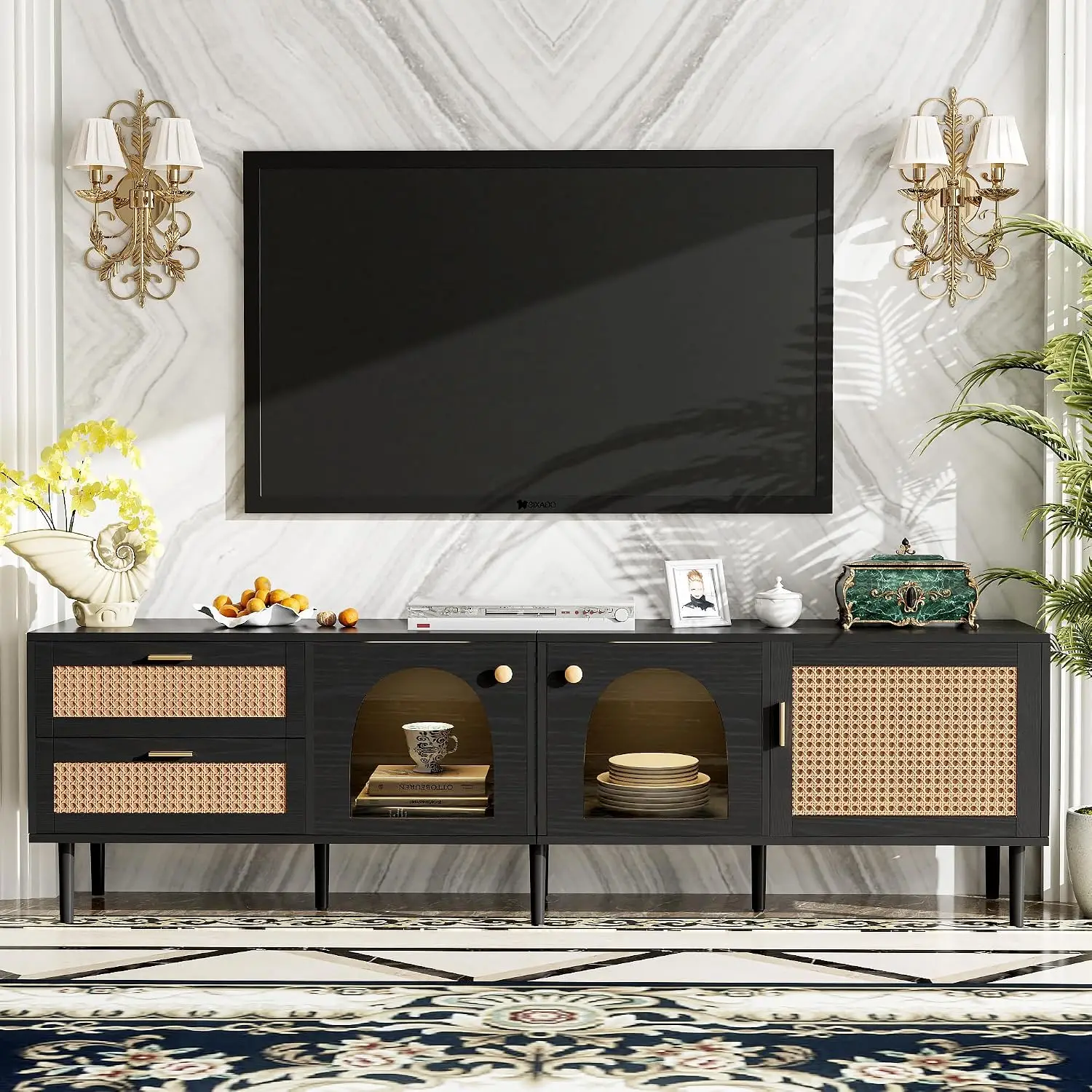 LED TV Stand For TVs Up To 80