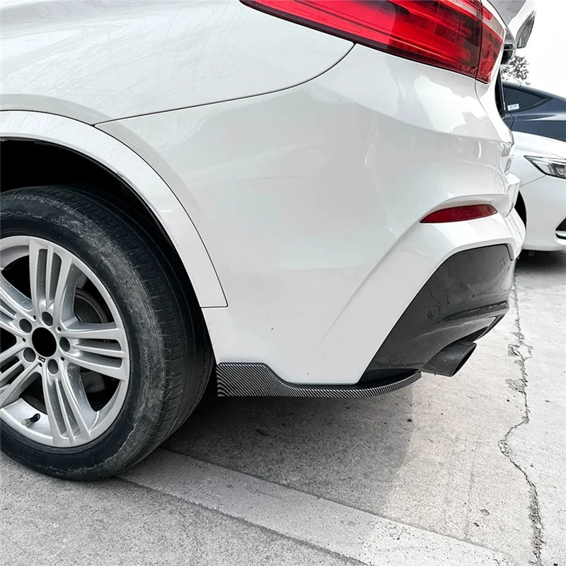

Rear Bumper Lip Splitter For BMW X4 F26 M Sport 2014-2018 Car Accessories Carbon Fiber