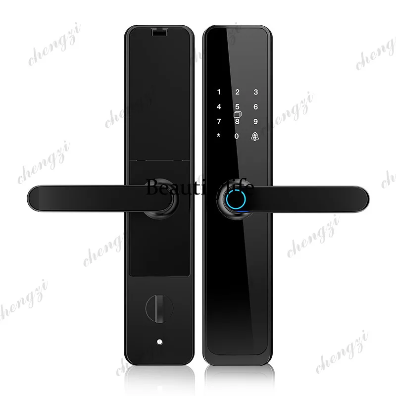 Smart lock, fingerprint lock, household anti-theft door password, smart door lock