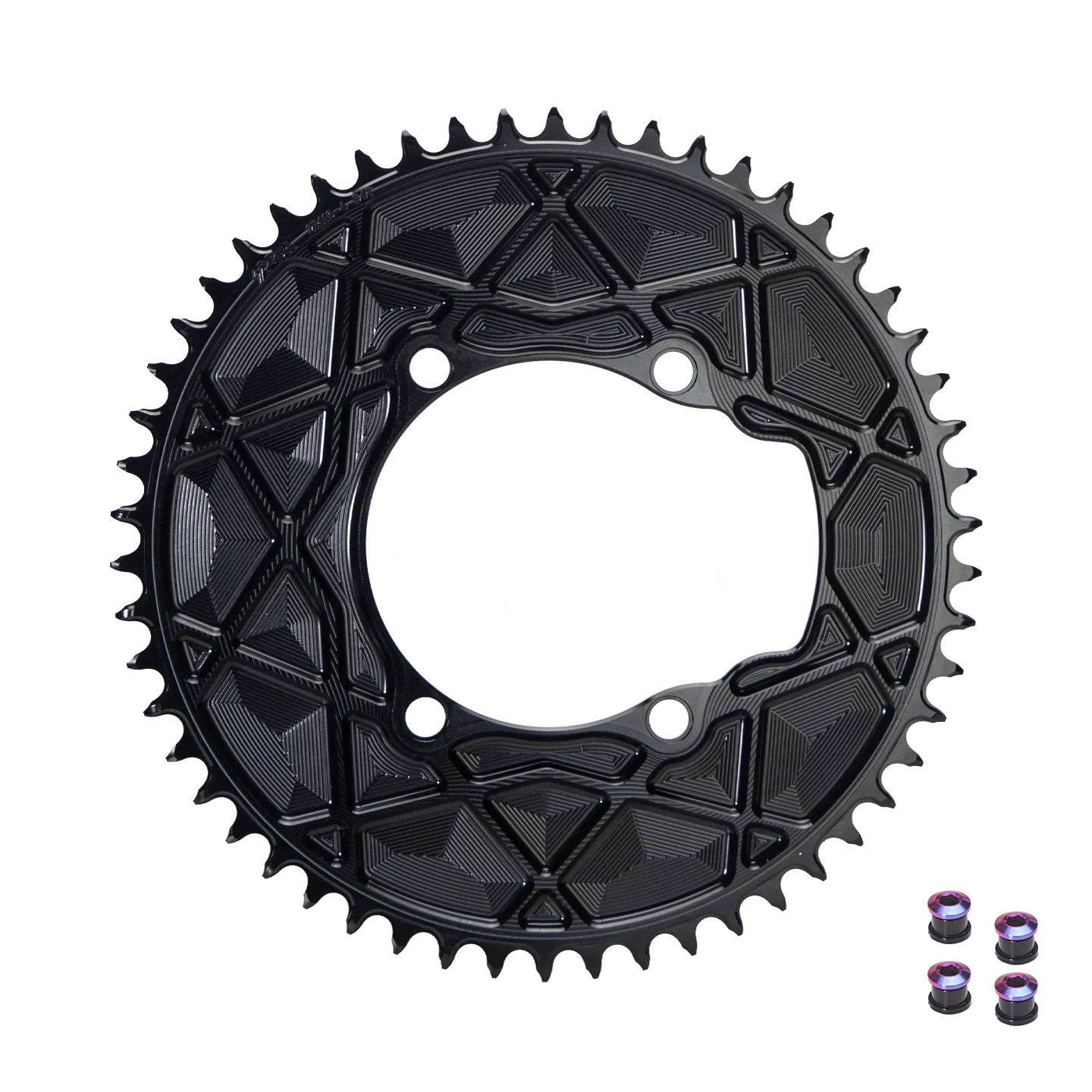 PASS QUEST 110BCD for R8100 / R7100 / R9200 High strength AERO Narrow Wide Chainring