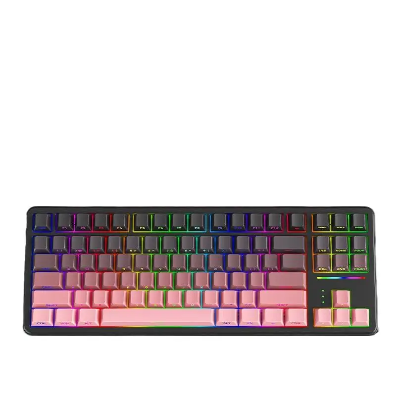 

Three-mode customized mechanical keyboard wireless bluetooth