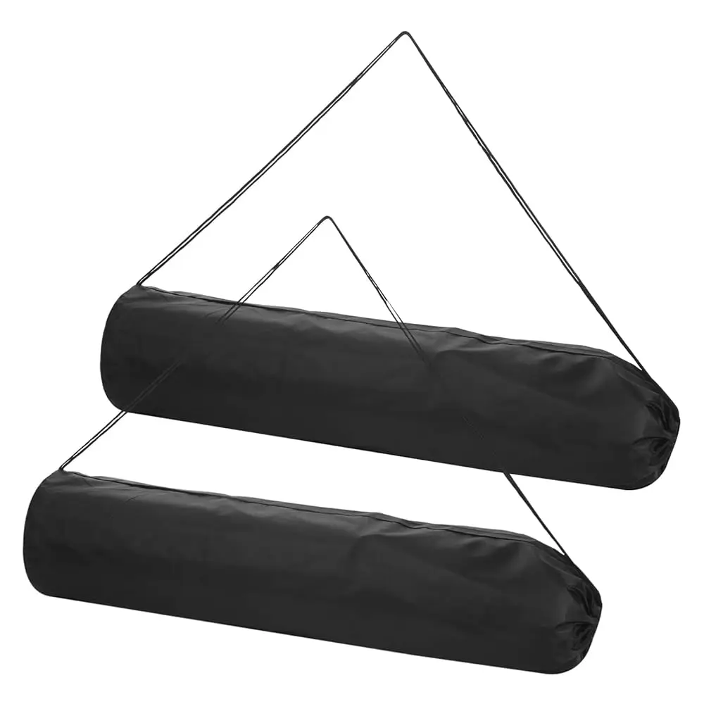 

35 Inch Camp Chair Replacement Bag, 2 Pack Nylon Foldable Carry Bag Storage Bag with Shoulder Strap for Outdoor Camping, Black