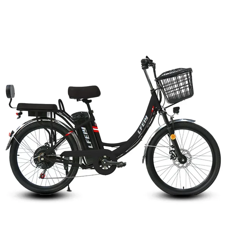 Spot new lithium battery bicycle, pedal-assisted electric bicycle Russian popular manufacturer dropshipping