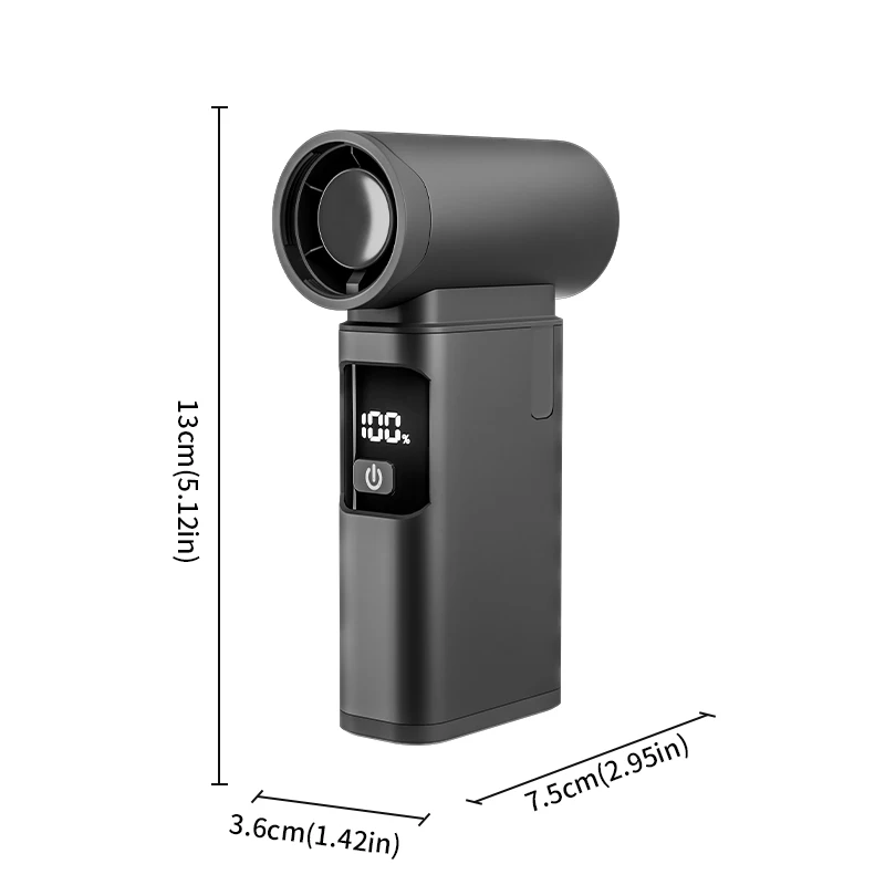 900000 RPM Turbo Jet Fan Powerful Air Blower Brushless Motor Rechargeable Portable Handheld Blower PC Tools Violent Fan