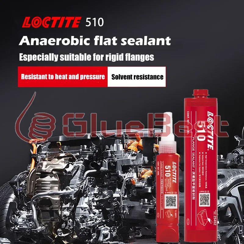 Loctite 510 515 518 High Temperature Resistant Flat Sealant To Replace Gaskets and Hardener for Rigid Flanges Original Product