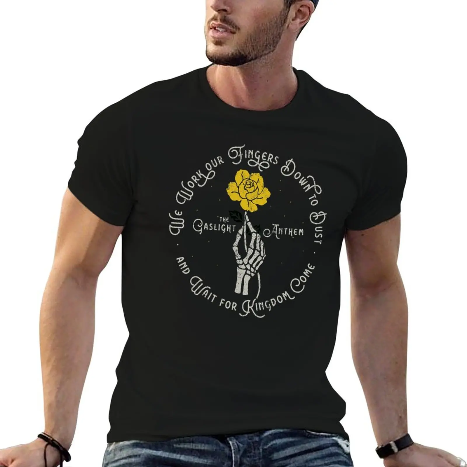 gaslight anthem merch T-Shirt Lightweight Basic Short Sleeve Shirt