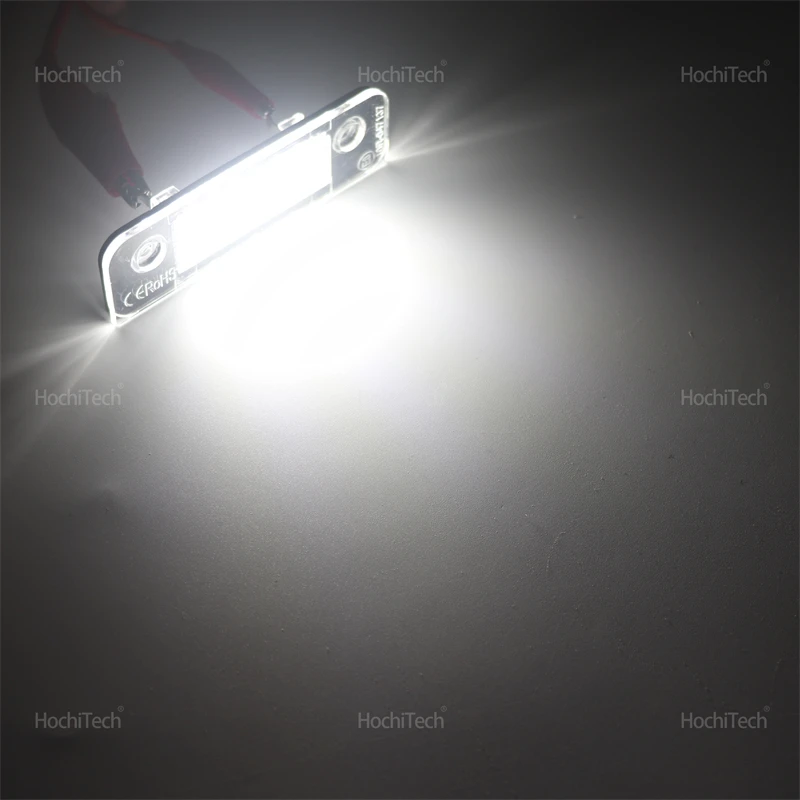 2pcs LED License Plate Light Canbus Number Lamp No Error for Ford Mondeo MK2 1996-2000 for Fiesta MK5 2001-2008 Fusion 2001-11 view 6
