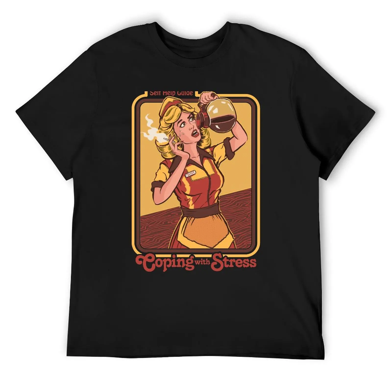 

Coping With Stress T-Shirt heavyweights valentines clothes funny shirt cotton mens t shirts