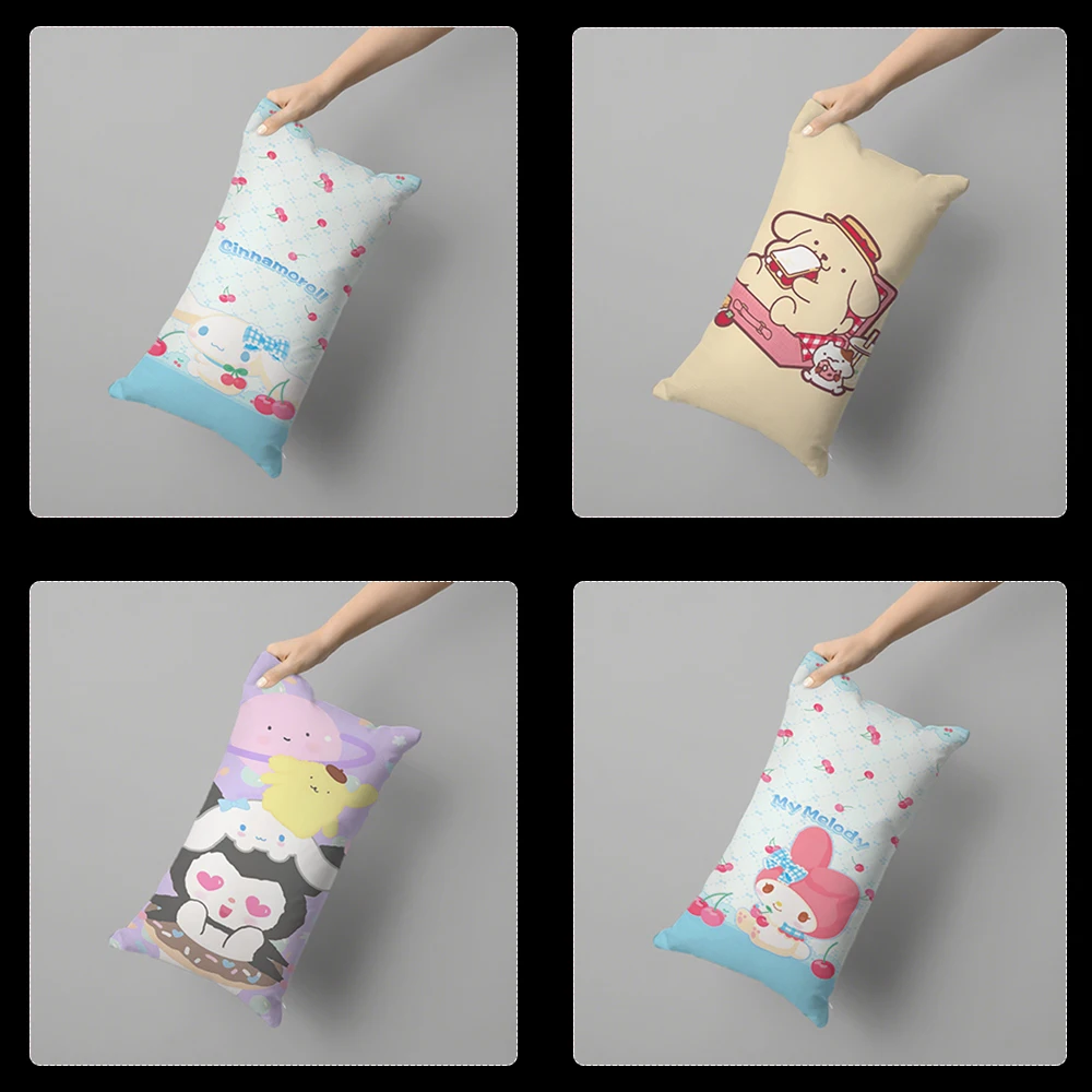 

Cute My Melody Long PillowcaseSuitable for sofa car bedroom decorative cushion cover pillow cover