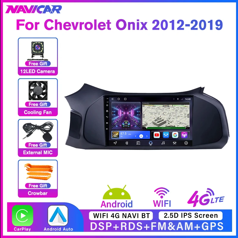 

2Din Android10 Car Radio For Chevrolet Onix 2012-2019 GPS Navigation Stereo Receiver Car Video Auto Radio Car Multimedia Player