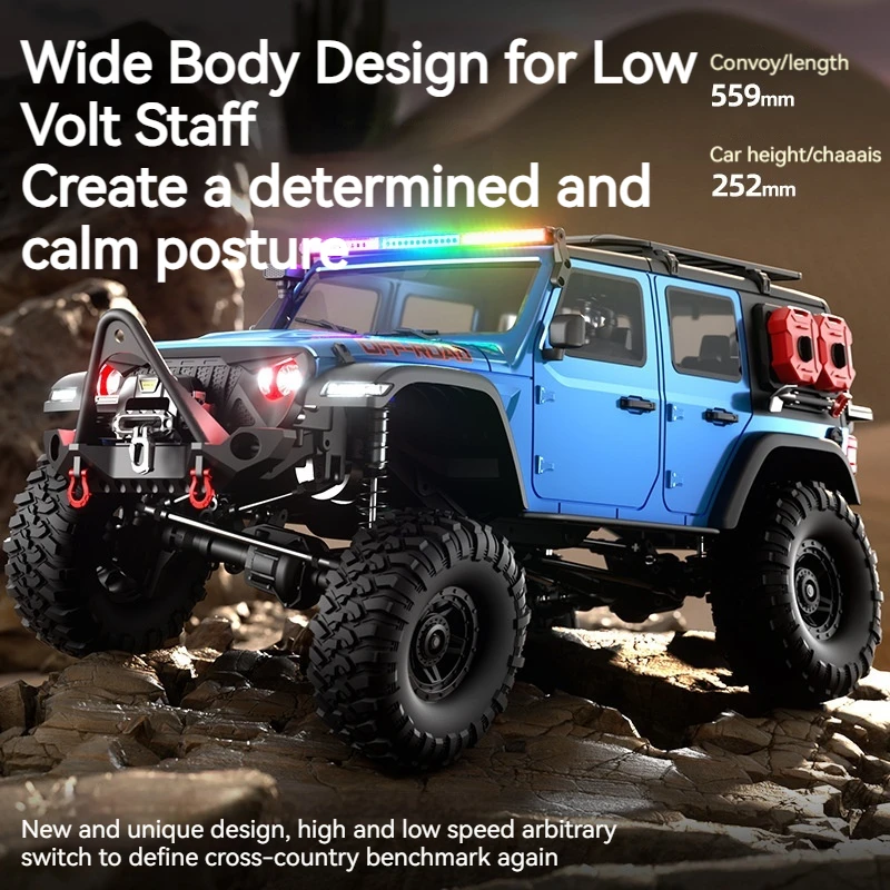 

Huangbo Wild Horse 1:10 Fully Proportional Four-Wheel Drive Off-Road Climbing Vehicle Electric Rc Remote Control Car Model Toy