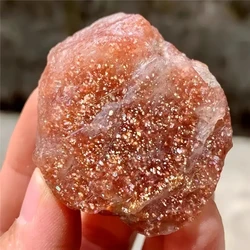 5pc/10pcs High Quality Rough Sunstone Crystal Natural Raw Stone For Tumbling Cabbing Polishing Wire Wrapping Wicca Reiki Crystal